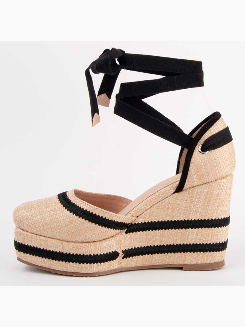 Sparto Zeppa Materiale Sintetico Montevita Beige - Kiabi