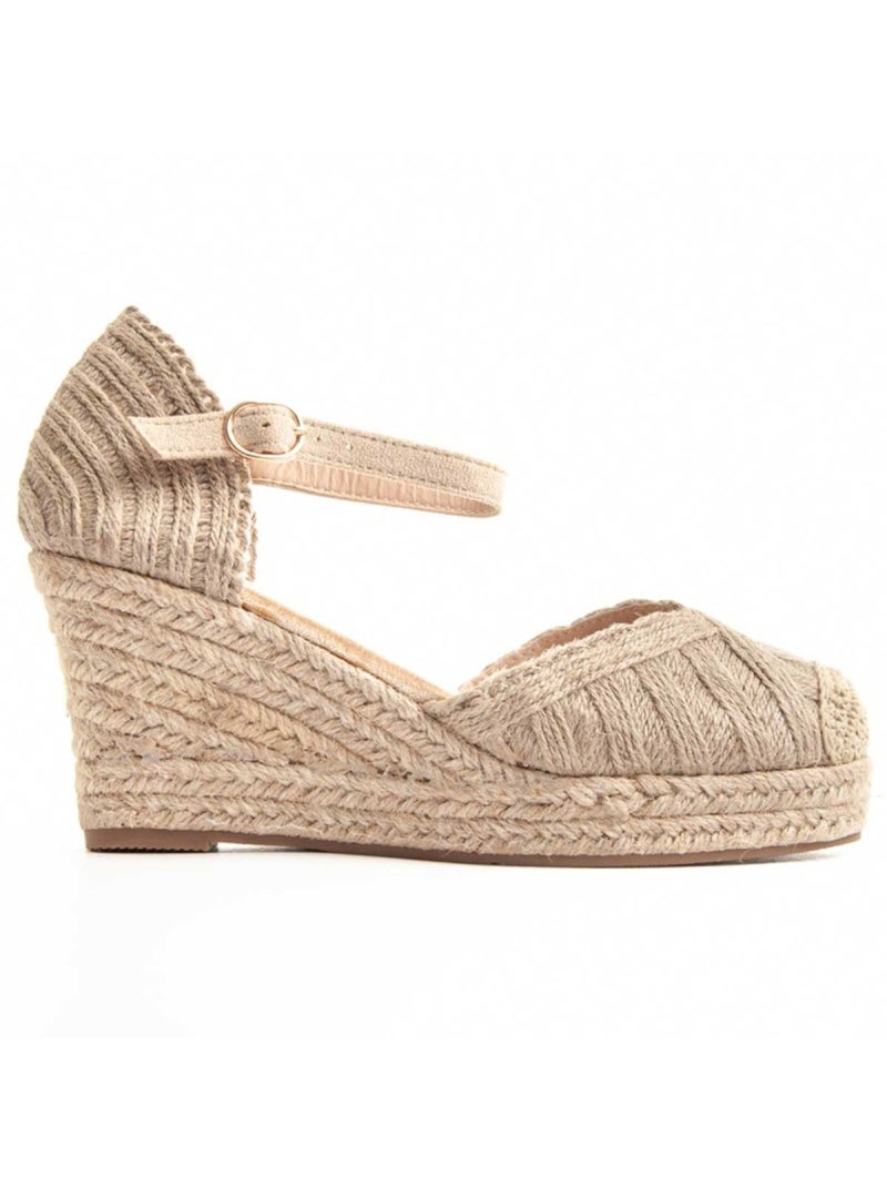 Sparto Zeppa Tessile Montevita Beige - Kiabi