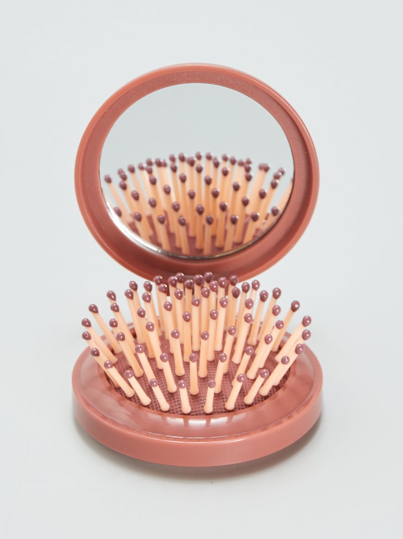 Spazzola da borsetta ROSA - Kiabi