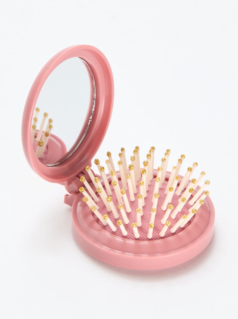 Spazzola da borsetta Rosa - Kiabi