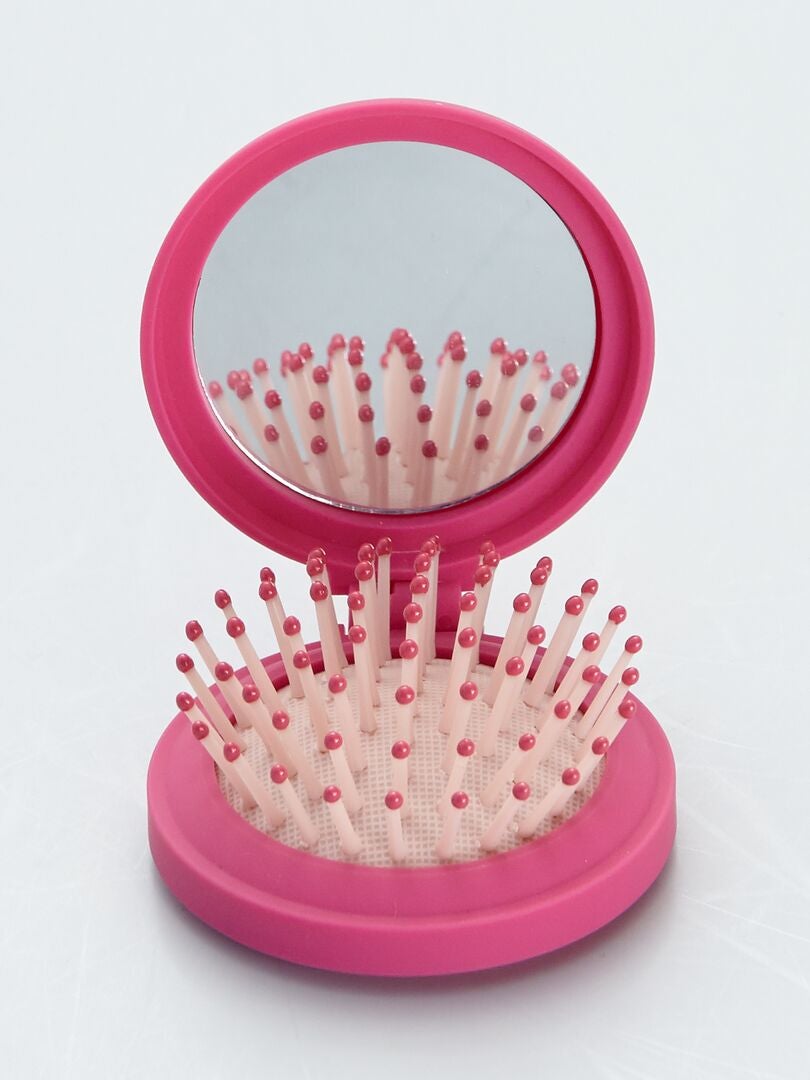Spazzola Per Biberon Con Schiuma Integrata - Rosa