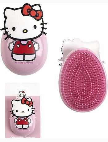 Spazzola districante Hello Kitty – Per tutti i tipi di capelli - Rosa