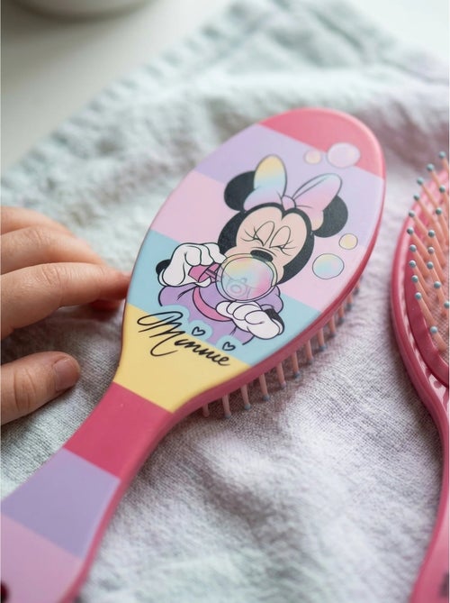 Spazzola districante minnie mouse - disney - rosa per capelli - Kiabi Spazzola districante minnie mouse - disney - rosa per capelli - Kiabi