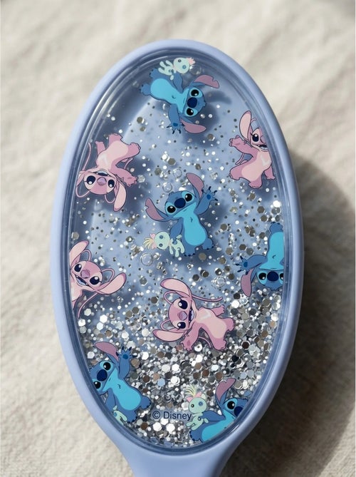Spazzola districante ovale in silicone con glitter Stitch Disney - Kiabi
