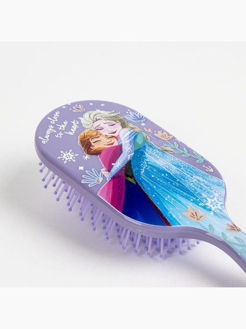 Spazzola districante per capelli Frozen - Elsa e Anna - Malva - Kiabi