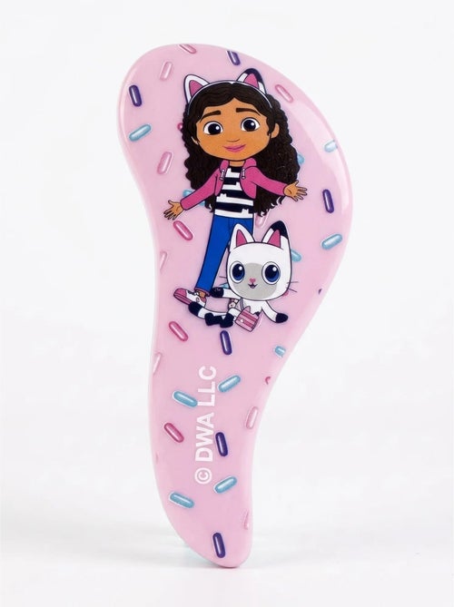 Spazzola districante per capelli Gabby's Dollhouse - Punte morbide - Rosa pastello - Kiabi
