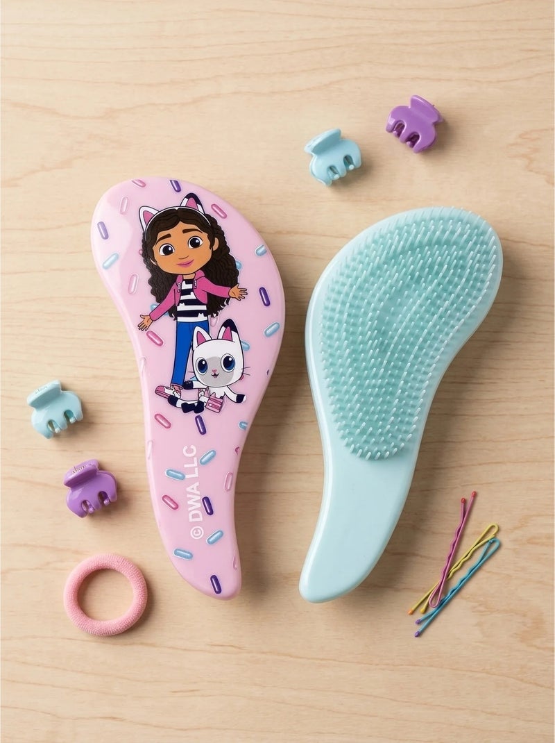 Spazzola districante per capelli Gabby's Dollhouse - Punte morbide - Rosa pastello Rosa - Kiabi