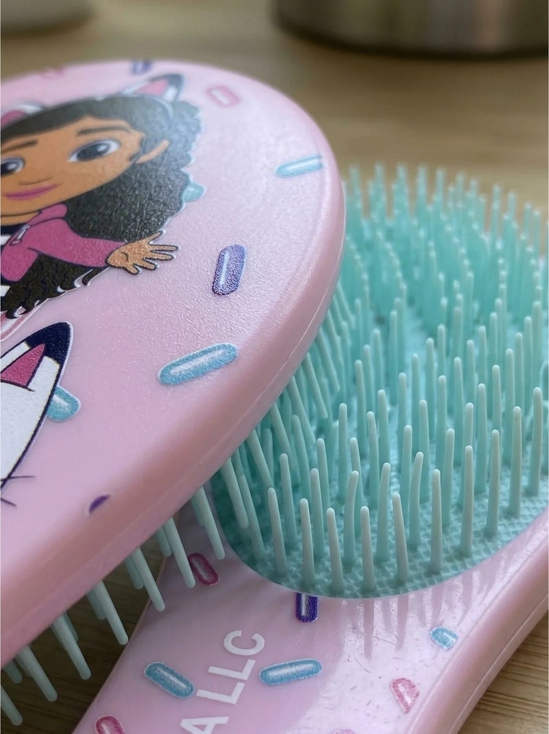 Spazzola districante per capelli Gabby's Dollhouse - Punte morbide - Rosa pastello Rosa - Kiabi