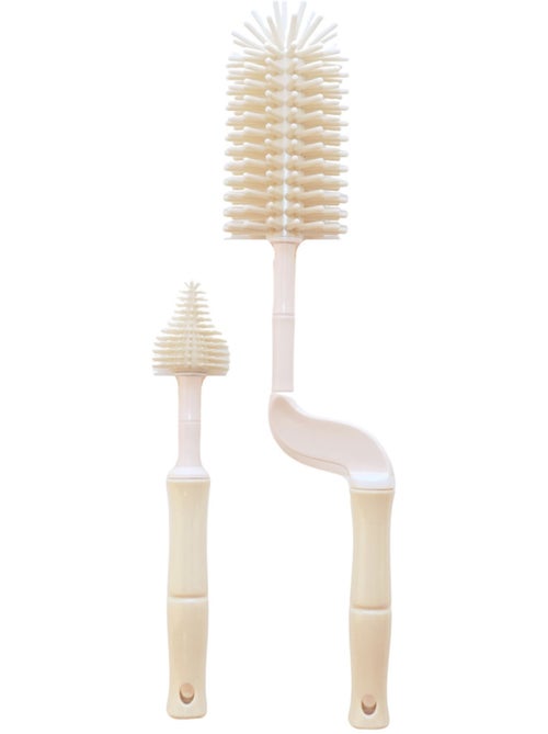 Spazzola per biberon con pulitore per tettarella | Bo Jungle - Kiabi