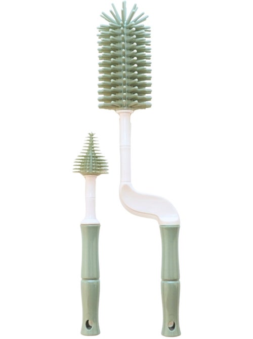 Spazzola per biberon con pulitore per tettarella | Bo Jungle - Kiabi