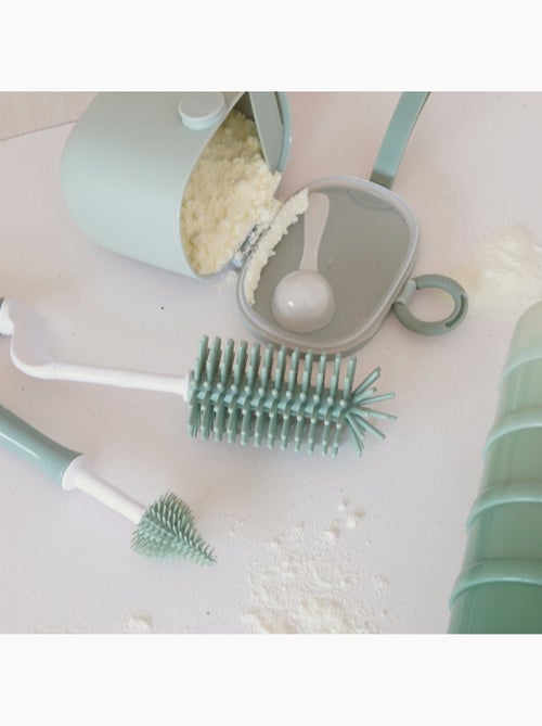 Spazzola per biberon con pulitore per tettarella | Bo Jungle - Kiabi