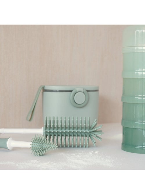 Spazzola per biberon con pulitore per tettarella | Bo Jungle - Kiabi