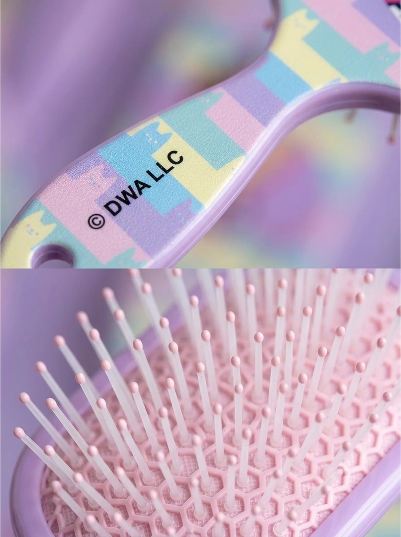 Spazzola per capelli districante rettangolare Gabby's Dollhouse DreamWorks Multicolore - Kiabi