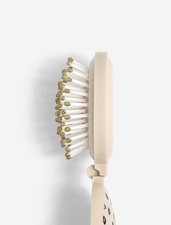 Spazzola per capelli pieghevole con specchio