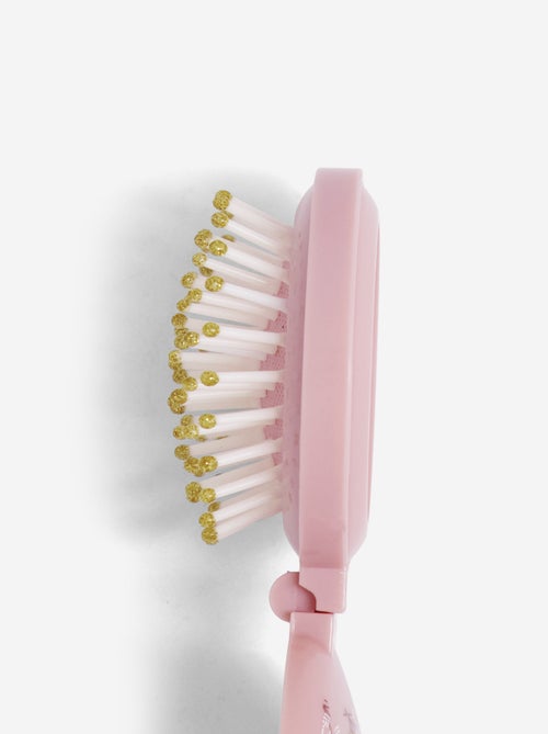 Spazzola per capelli pieghevole con specchio - Kiabi Spazzola per capelli pieghevole con specchio - Kiabi