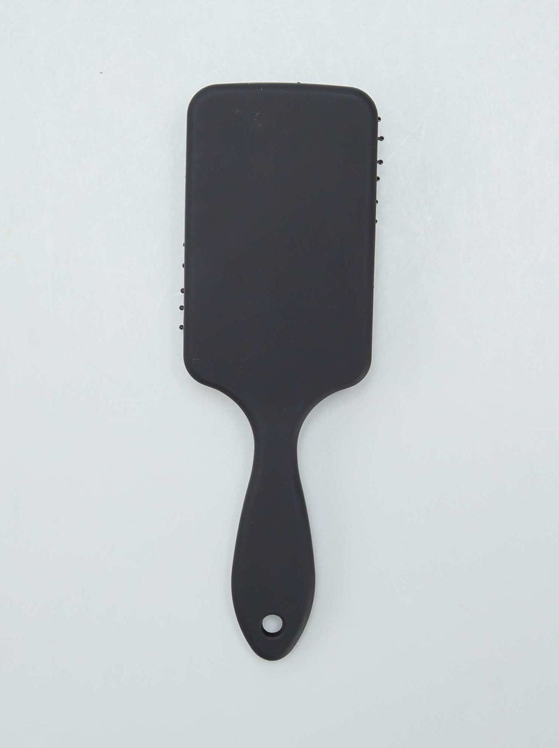 Spazzola per capelli quadrata NERO - Kiabi