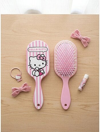 Spazzola per capelli rettangolare setole morbide hello kitty sanrio