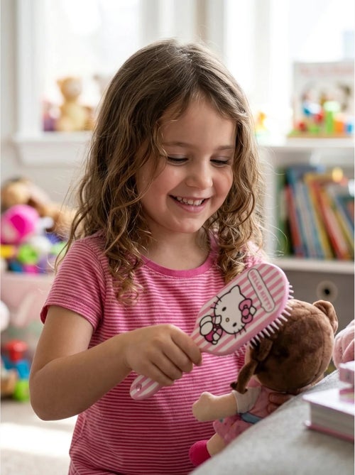 Spazzola per capelli rettangolare setole morbide hello kitty sanrio - Kiabi