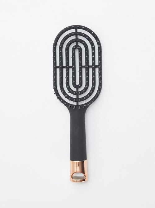 Spazzola per capelli spirale con dettaglio iridato - Kiabi