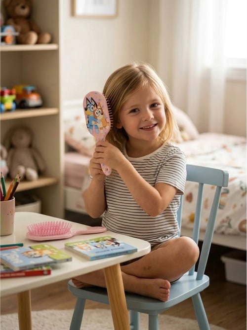 Spazzola rettangolare per capelli bluey – rosa - Kiabi Spazzola rettangolare per capelli bluey – rosa - Kiabi