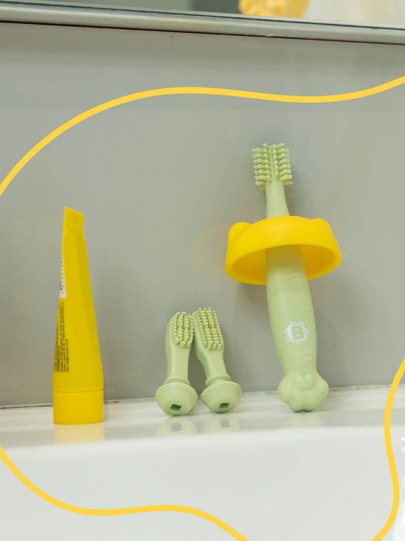 Spazzolino da denti evolutivo 'Babymoov' VERDE - Kiabi