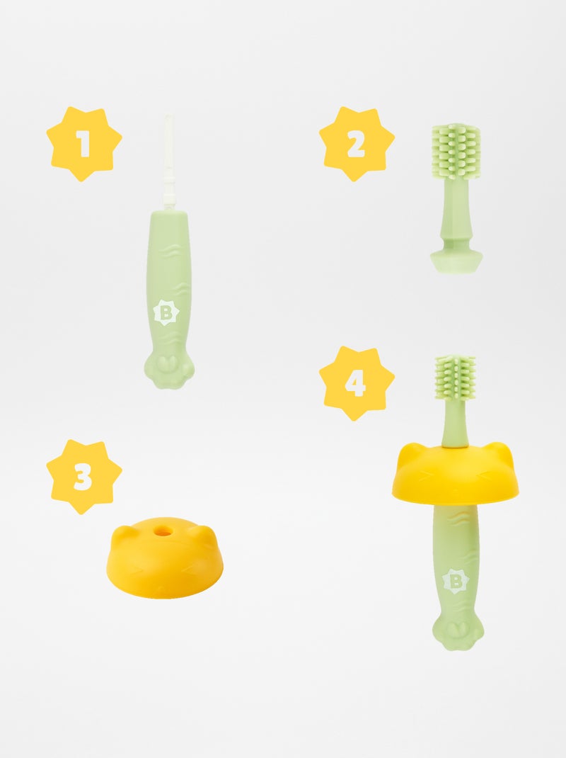 Spazzolino da denti evolutivo 'Babymoov' VERDE - Kiabi