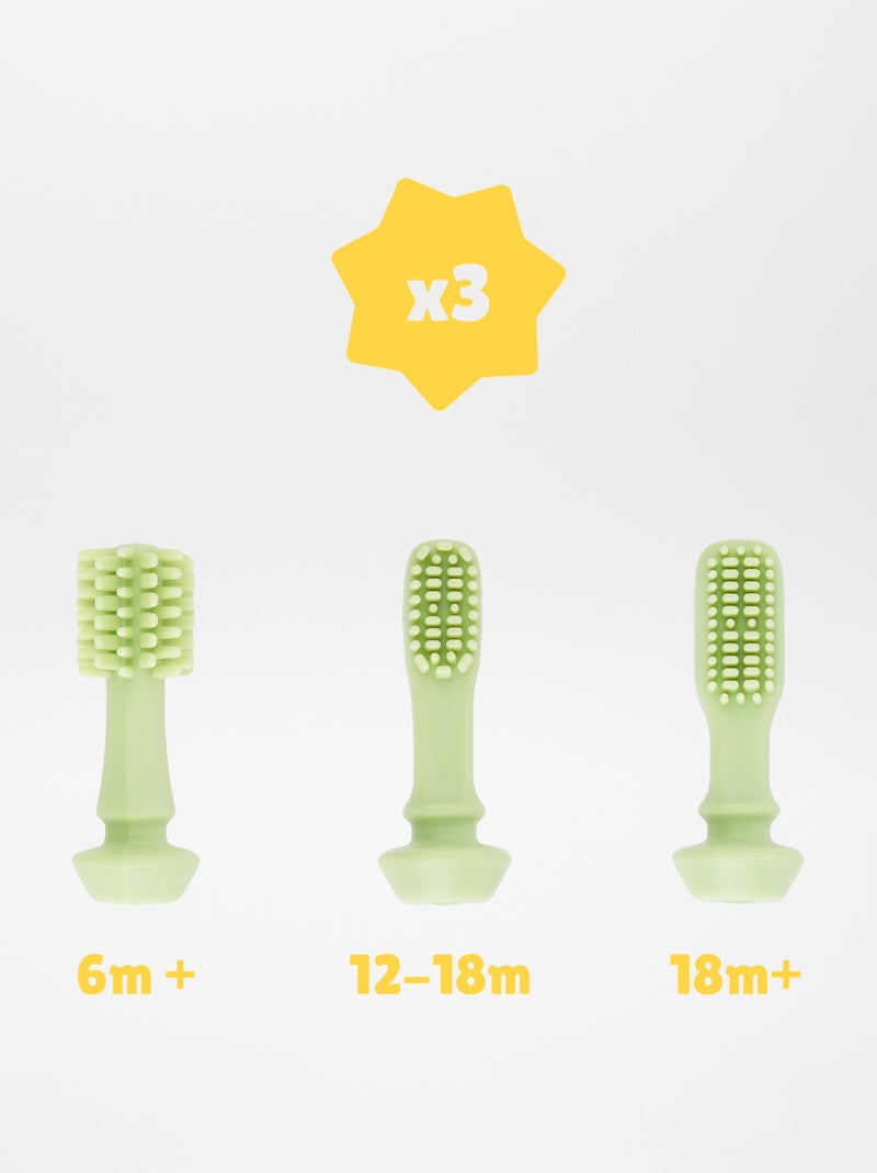 Spazzolino da denti evolutivo 'Babymoov' VERDE - Kiabi