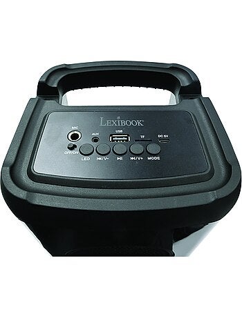 Speaker Bluetooth® con effetto fiamma e microfono – formato grande