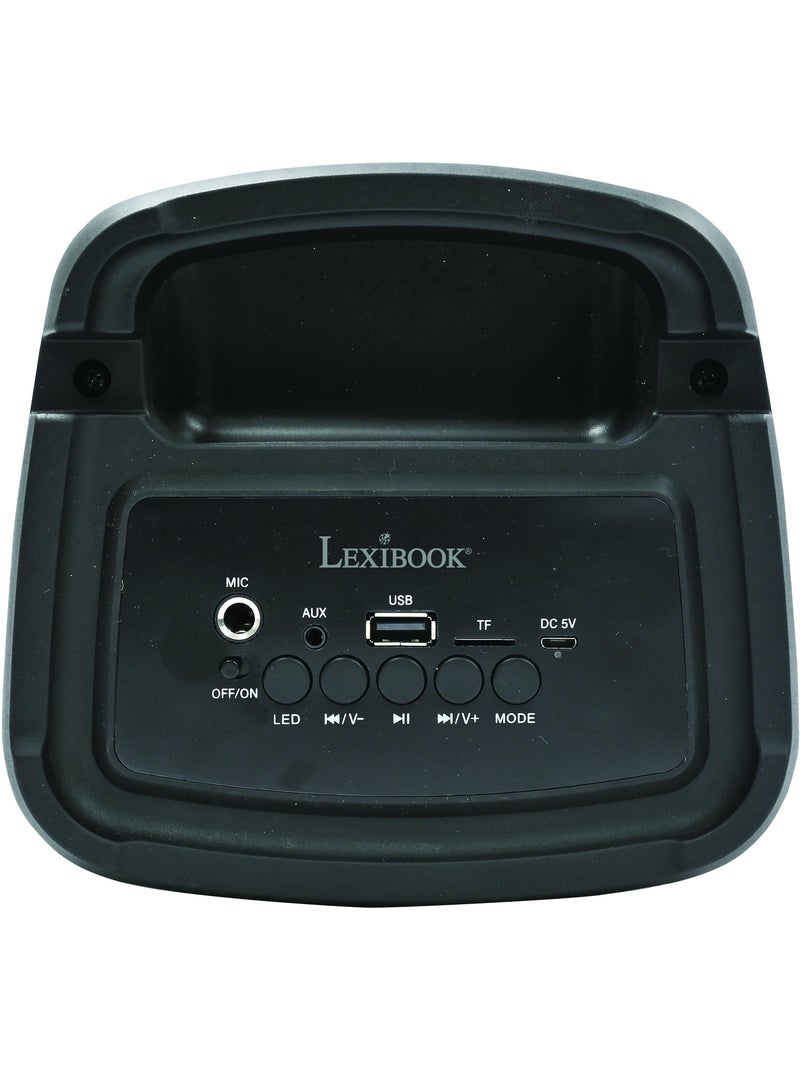 Speaker Bluetooth® con effetto fiamma e microfono – formato medio Nero - Kiabi