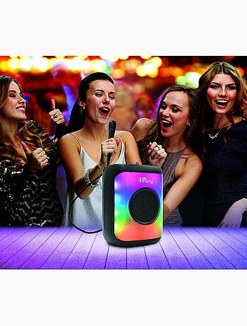 Speaker Bluetooth® con effetto fiamma e microfono – formato piccolo