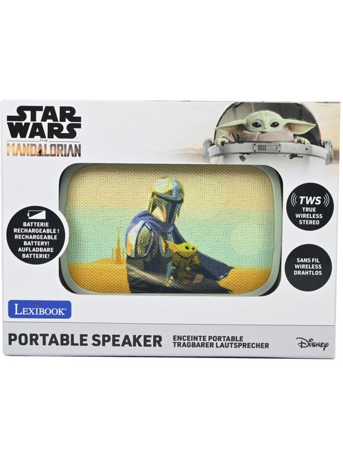 Speaker compatto bluetooth 5.0 star wars con finitura in tessuto - Kiabi Speaker compatto bluetooth 5.0 star wars con finitura in tessuto - Kiabi