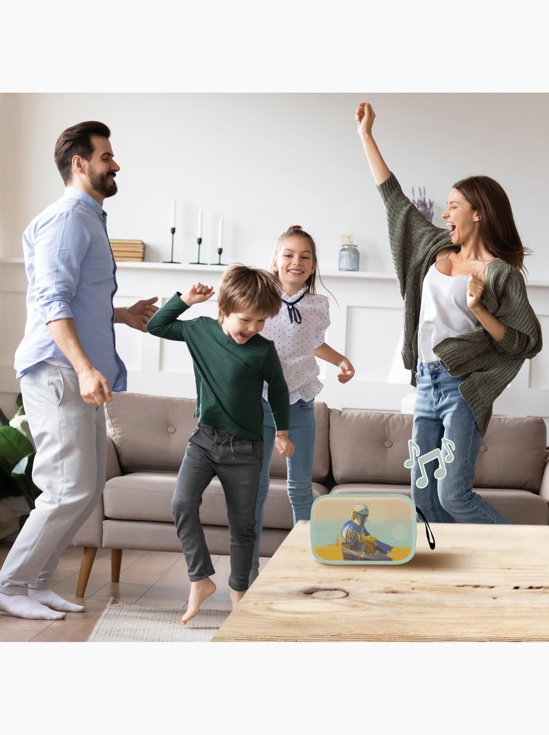 Speaker compatto bluetooth 5.0 star wars con finitura in tessuto Verde - Kiabi