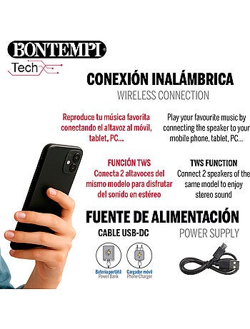 Speaker wireless 220w valigia con karaoke e 2 microfoni 27x25x40 cm bontempi