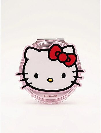 Specchietto tascabile rotondo doppia faccia ingrandente Hello Kitty Sanrio