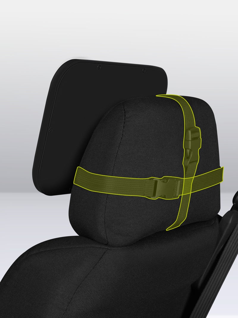 Specchio grande e 2 parasole LIONELO - protezione UV Nero - Kiabi