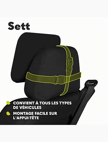 Specchio per auto grande LIONELO Sett Baby - 360° - 24,8 x 17,5 cm