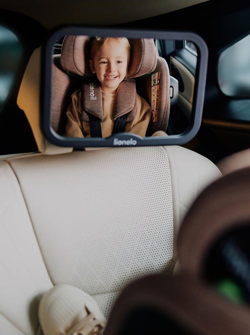 Specchio per auto grande LIONELO Sett Baby - 360° - 24,8 x 17,5 cm - Kiabi