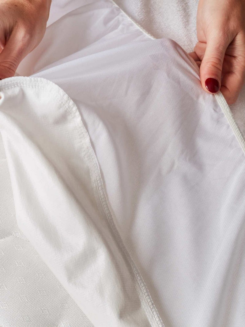 Speciale coprimaterasso antiacaro per il co-sleeping BIANCO - Kiabi