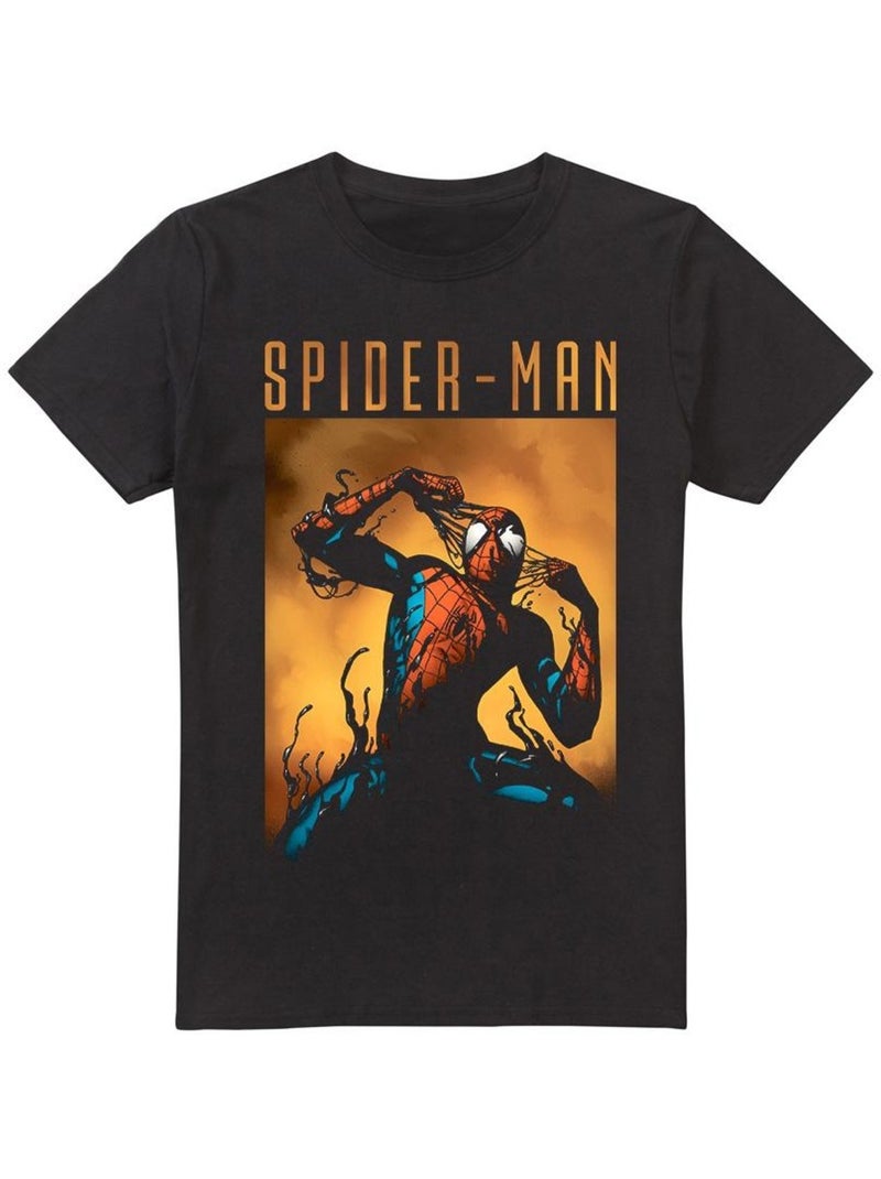 Spider-Man Creeping Venom Maglietta Uomo Nero - Kiabi