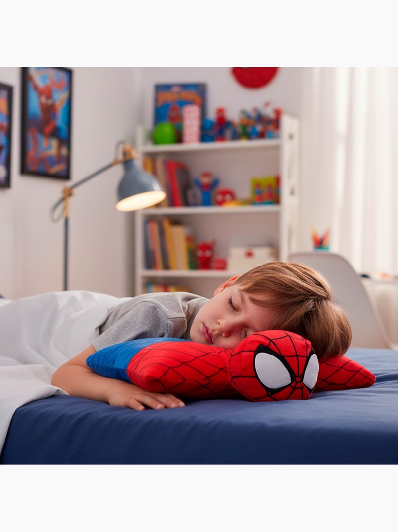 Spider-man cuscino in peluche morbido e vellutato 2 in 1 Rosso - Kiabi