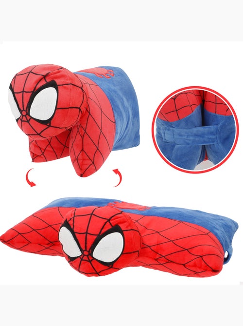 Spider-man cuscino in peluche morbido e vellutato 2 in 1 - Kiabi Spider-man cuscino in peluche morbido e vellutato 2 in 1 - Kiabi