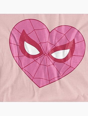Spider-Man Maglietta Cuore Adulto Unisex