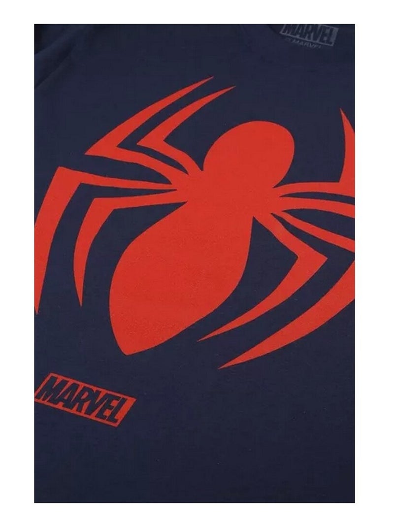 Spider-Man Maglietta Logo Uomo Blu marino - Kiabi