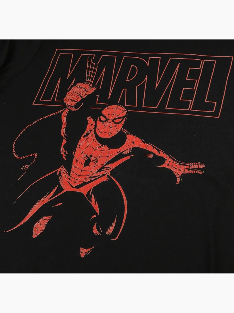 Spider-Man Maglietta Pendente Uomo Nero - Kiabi