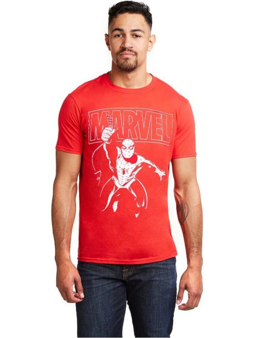 Spider-Man Maglietta Pendente Uomo - Kiabi