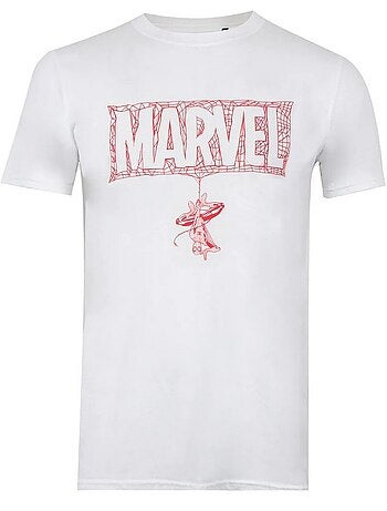 Spider-Man Maglietta Ragnatela Logo Uomo