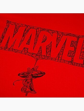 Spider-Man Maglietta Ragnatela Logo Uomo