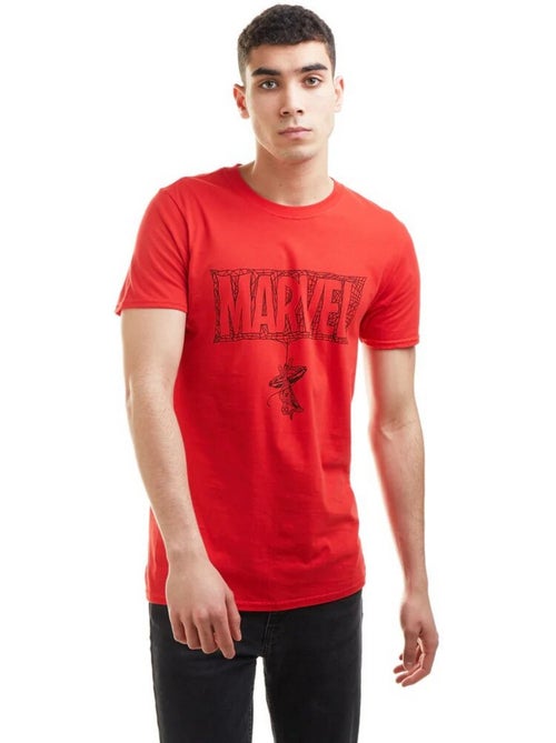 Spider-Man Maglietta Ragnatela Logo Uomo - Kiabi