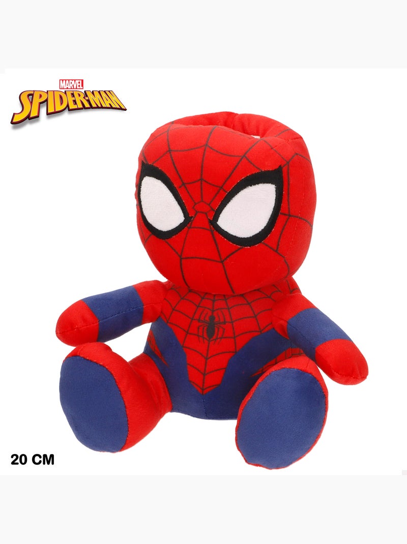 Spider-man salvadanaio di peluche di per bambini 20 cm Rosso - Kiabi