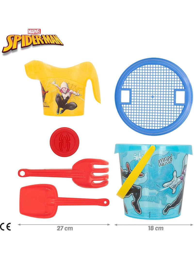 Spider-man set di secchielli da spiaggia con accessori asciugamano e borsa N/D - Kiabi